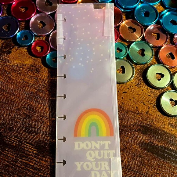 Happy Planner - "Don't quit your day dream" Rainbow Bookmark Signet - NEW - Picture 1 of 2